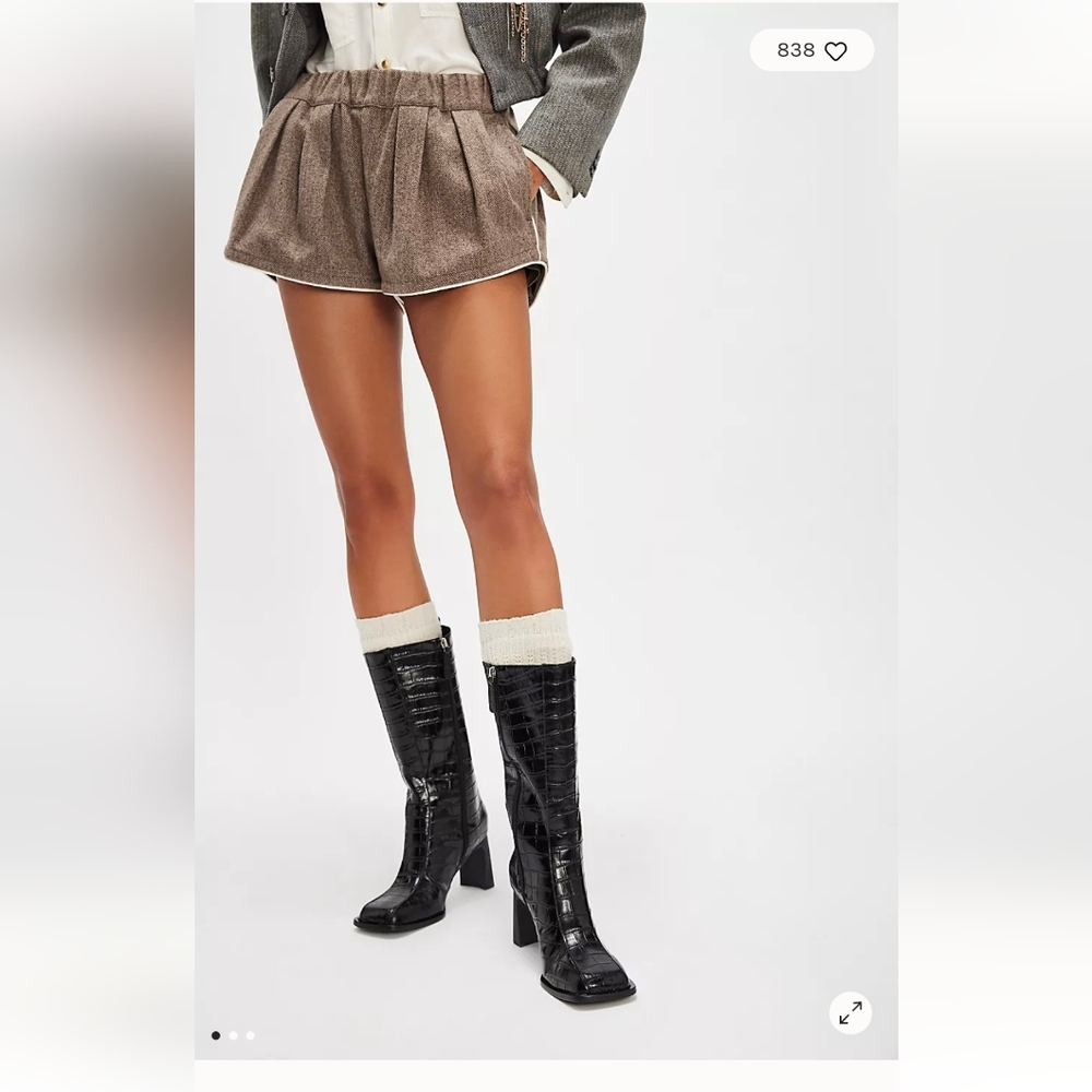 Free People Vicenza Midi Square-Toe Boot - Picture 3 of 15